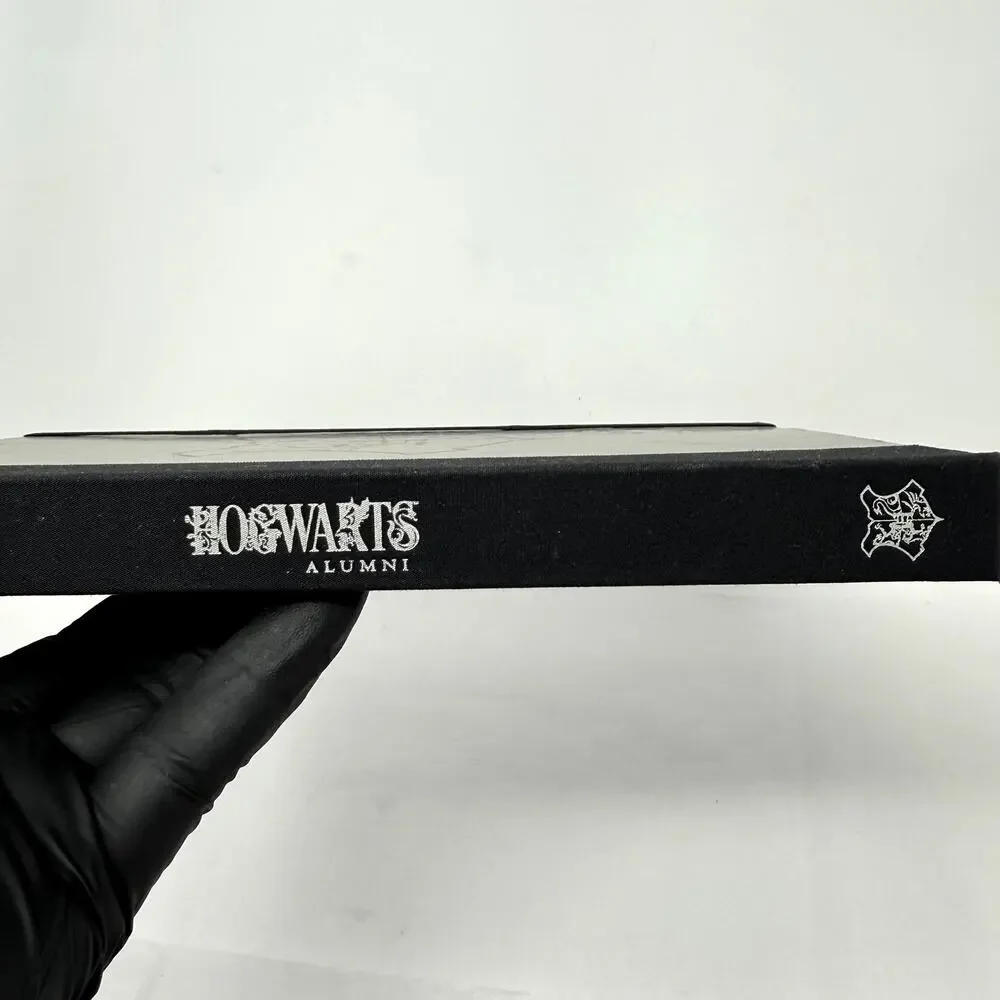 Universal Studios Harry Potter Hogwarts Alumni Journal Notebook Gray Crest